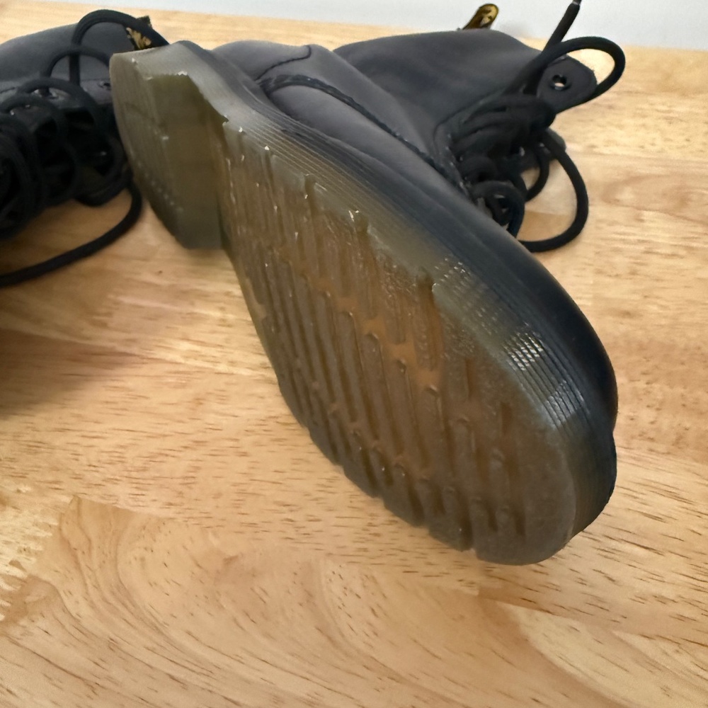Dr. Martens Black Pascal Combat Boots - Size 5 - Picture 9 of 10